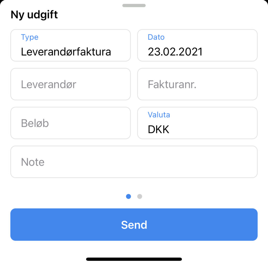 Scan invoices to e-conomic