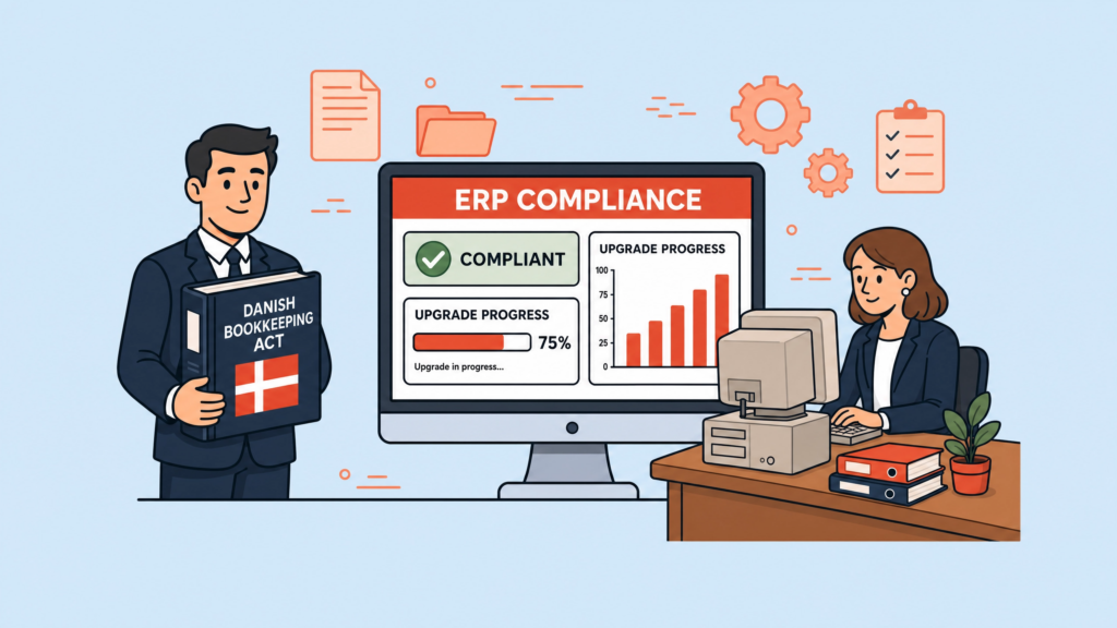 How to Make Older ERP Systems Compliant with the New Danish Bookkeeping Act